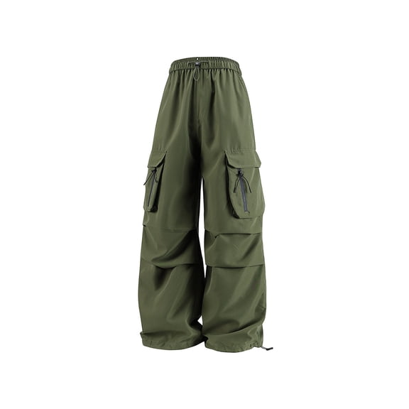 Cargo Pants for Women with Pockets High Waist Lightweight Stretchy Hiking Casual Streetwear Baggy Wide Leg Pants