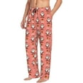 thumbnail image 6 of Sikiie Merry Christmas Santa Claus Pajama Pants Men, PJ Bottoms, Sleep & Lounge Pants-Medium, 6 of 6
