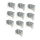 thumbnail image 4 of 10 piezas de soportes de cerca, clips, piezas de reparación, montaje, soportes en forma de U, conector para 35 mm, 4 of 8