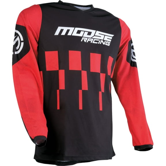 Moose Racing Qualifier 24 Mens MX Offroad Jersey Red/Black XL