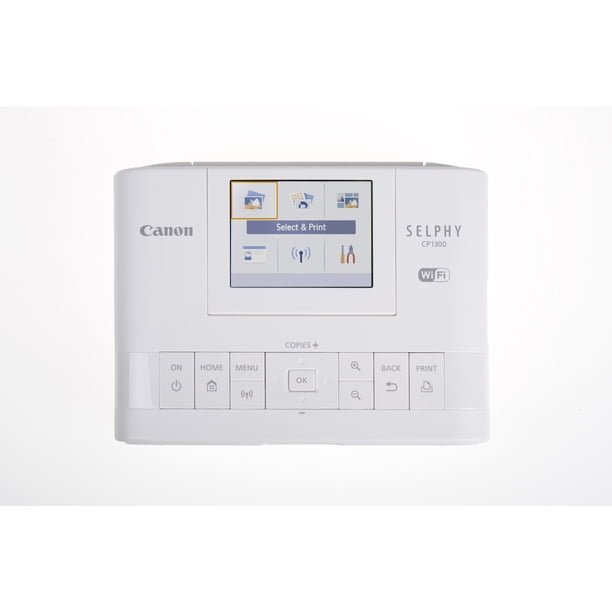 Canon SELPHY CP1300 Compact Photo Printer (White) - Walmart