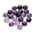 thumbnail image 1 of 20 Pcs Perles Rondes Cabochon Améthyste Dos Plat Perles de Cristal Demi-Rondes pour Fabrication de Bijoux, 1 of 9