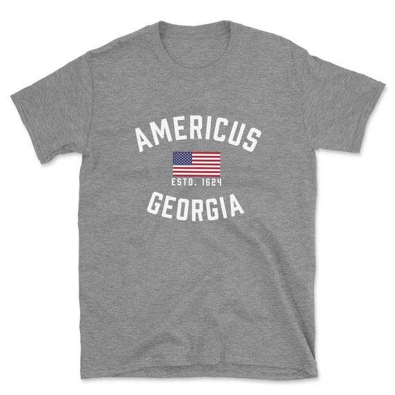 Americus Georgia Patriot Men's Cotton T-Shirt
