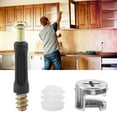 thumbnail image 3 of Fastener Thickened Sturdy Furniture Fastener Dowel Connector Cam Lock Connecting Screw, 3 of 7