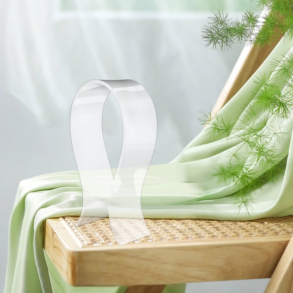 Baluue Acrylic Headphone Stand, Space-Saving Hanger for Home, Elegant Display