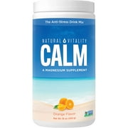 Natural Vitality® Calm, The Anti-Stress Dietary Supplement Powder, Orange - 16 oz