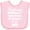 AD-Pink, variant on Future Software Developer Shirt Childs Job Boys or Girls Baby Bib