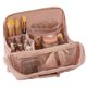 thumbnail image 1 of Bolsa de maquillaje impermeable de gran capacidad con compartimentos for maquillaje, viaje portátil for salir de varias capas, 1 of 7