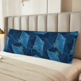 thumbnail image 4 of KLL Ultra Soft Microfiber Body Pillow Cover/Pillowcases 20"x54" with Hidden Zipper Closure-Stingray, 4 of 5