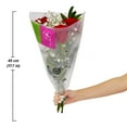 thumbnail image 4 of Fresh-Cut Rose and Flower Mini Bouquet, 6 Stems, Colors Vary, 4 of 7