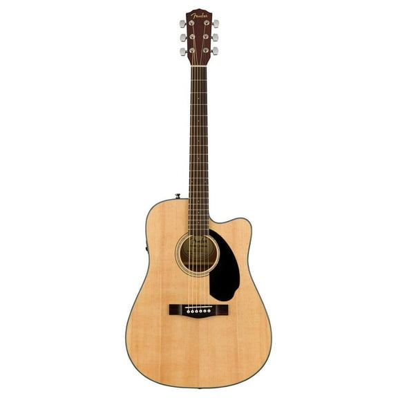 Fender CD-60SCE Dreadnought, Walnut Fingerboard, Natural