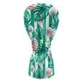 thumbnail image 2 of Yuyamidu Golf Ball Golf Head Covers Waterproof PU Leather Golf Club Head Covers for Club Protective, Tropical Palm Leaves Golf Accessory Gifts for Women Men, 2 of 7