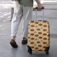 thumbnail image 3 of Yellow Buffalo Mountain Pattern Luggage Cover Fashion Suitcase Cover Baggage Covers Fit 25-28 Inch Luggage (Go Travel), 3 of 5