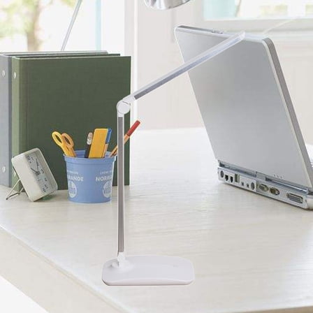 Masteelf LED Desk Lamp with Touch Dimming and Adjustable Hobby Table Light