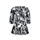 thumbnail image 5 of Camiseta de Cuello Redondo de Manga 3/4 de Impresión Casual de la Moda para las Mujeres Tamaño Más Suelto para las Mujeres, 5 of 6