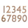 thumbnail image 5 of Architectural Mailboxes 3585AC-9 Solid Cast Brass 5 in. Antique Copper Floating House Number 9, 5 of 5