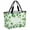 Light Green, variant on Spring Botanical Beach Bag for Women, Large Breathable Mesh Beach Tote Bag, Green Ivy Ferns Oak Leaves Yellow Sandproof Lightweight Travel Bags for Vacation Picnic Swimming Pool 15.7"x15.7"x9.1"