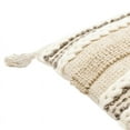 thumbnail image 3 of Tov Woven Global Pillow Cover in Cream, 3 of 4