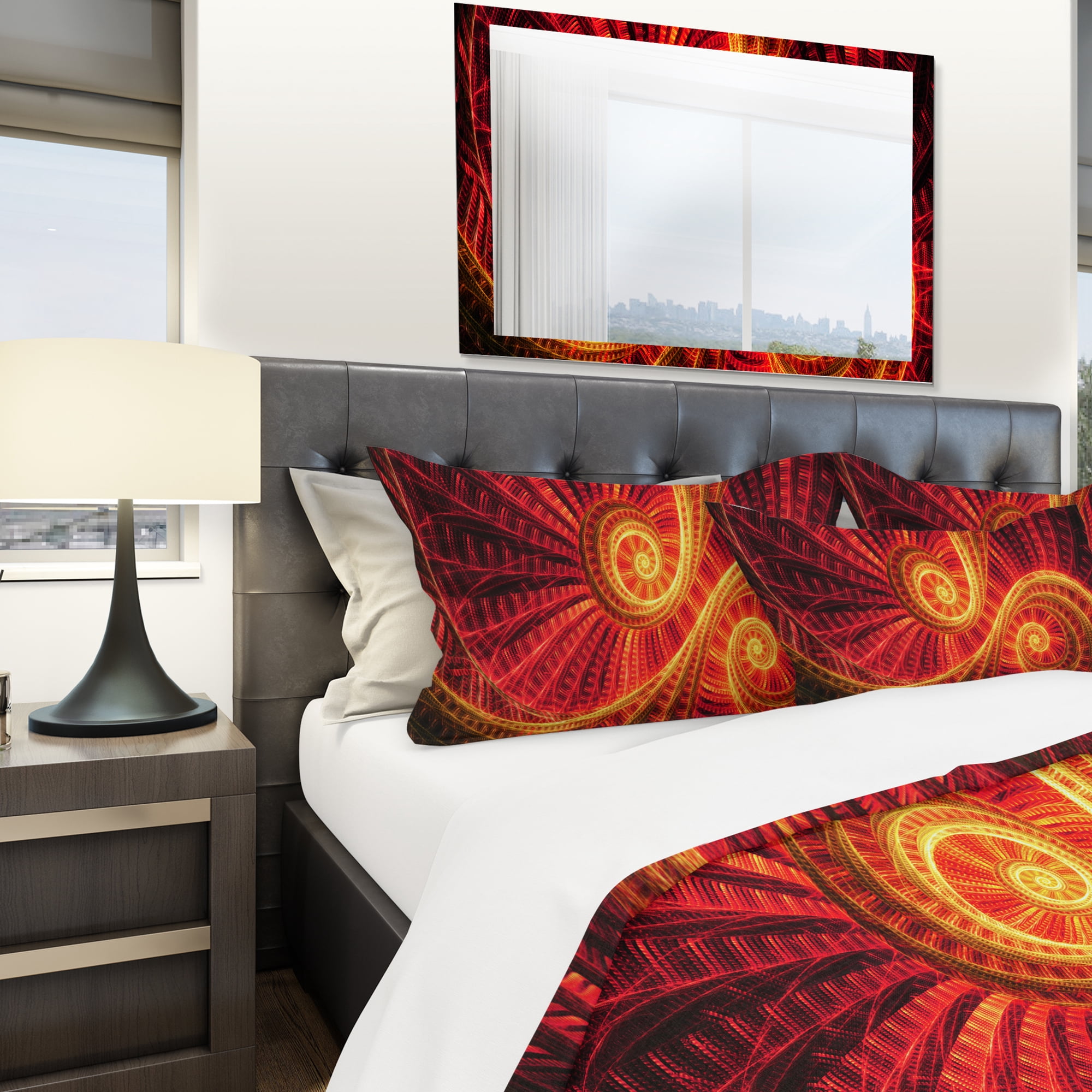 Designart 'Sundance Large' Modern & Contemporary Duvet Cover Set