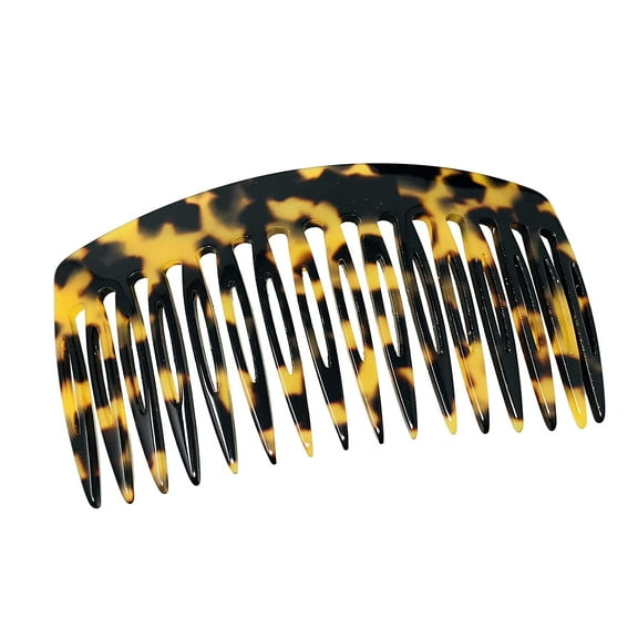 French Amie Tokyo Handmade Medium 16 Teeth Celluloid Side Hair Comb