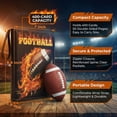 thumbnail image 6 of HBK Football Card Binder,900 Pocket Sports Card Binder for Trading Cards Display & Storage, 6 of 8
