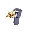 thumbnail image 2 of 1Pcs RCA Connector Audio Plug Male 90 Degree Right Angle Elbow Speaker Terminal Conector for Soldering Video Cable, 2 of 5