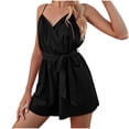 thumbnail image 2 of Pisexur Robe Sans Manches à Col en V pour Femme, Mode d'Été, Robe à Bretelles Imprimée Sans Manches, Robe Chandail pour Femme, Robe pour Femme, 2 of 9