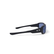 Oakley Men's Fives Squared OO9238-04 Rectangular Sunglasses, Polished Black, 54 mm