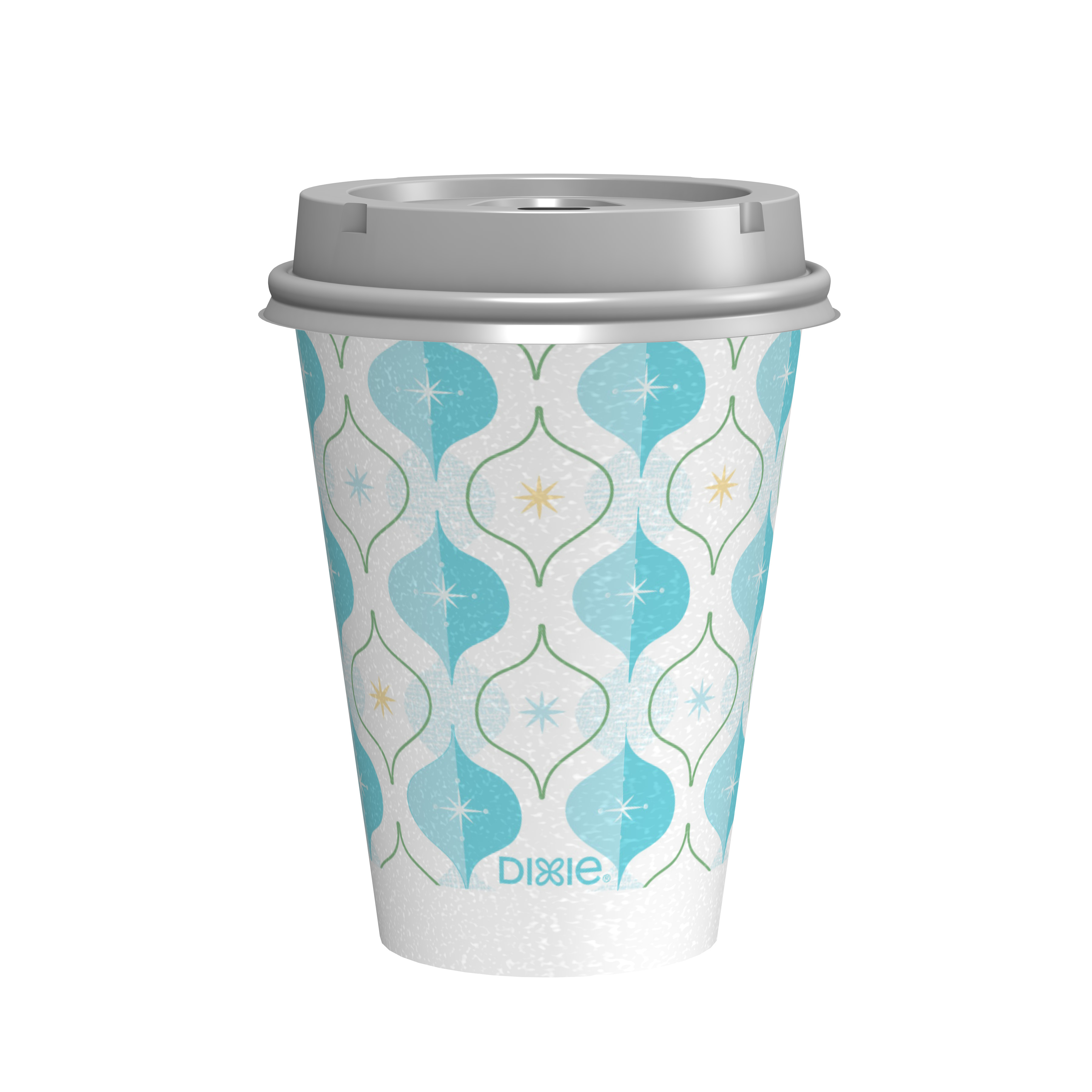 Dixie to Go Holiday Paper Hot Cups, w/ Lids, Limited Edition, 12oz 14ct - image 4 of 7