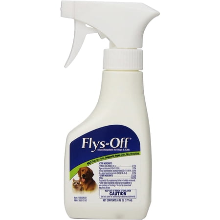 Farnam Flys-Off Spray Mist Insect Repellent for Dogs Cat 6oz.