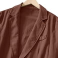 thumbnail image 6 of Blekii Mens Casual Sport Coat Blazer, Men's Casual Sport Coat, 2 Button Lightweight Cotton Linen Blazer, Business Casual Jacket for Outdoor Lightweight Cotton Linen Jacket Business Casual, Outdoor, 6 of 7