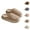 Khaki, variant on Winter Slippers for Women 2025 Fleece Lined Warm Cozy Fuzzy Slip On Slippers Indoor Non Slip Platform House Shoes