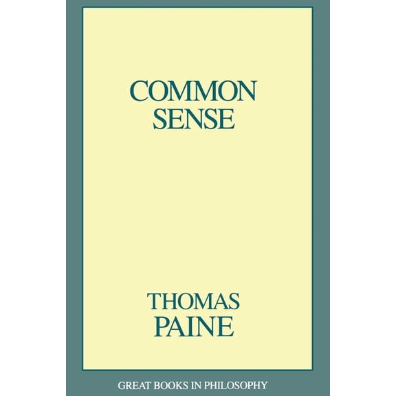 Great Books in Philosophy Common Sense, (Paperback)