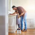 thumbnail image 5 of Folding And Portable Stool For Kids And Adults, Small Plastic Foldable Step Stool, Non-slip For Kitchen, Bathroom, Garden, Bedroom, 22cm, White, 5 of 5