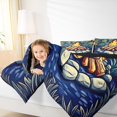 thumbnail image 4 of Feelyou Jungle Adventure Child Bedding Comforter Set, Rustic Farmhouse Twin Comforter Sets, Mystic Camping Lover Reversible Bedding Set, Microfiber Bedroom Decor, 2 Pieces, 4 of 8
