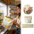 thumbnail image 1 of MKHSQHDG Ventes Aujourd'hui Liquidation Réutilisable Aluminium Scellable Rangement 2026 Pochettes Refermables sous Vide à Fermeture Éclair pour Aliments Fermeture Éclair Autoportante Rangement de Congélateur avec Étiquette pour Aliments Viande Fruits de Mer Légumes, 1 of 5