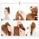 thumbnail image 4 of 1 pieza de paquetes de cabello para pelucas y tocados, paquetes de cabello enrollados, piezas de cabello largo y rizado y resortes Grubify, 4 of 5