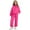 4d Girls Sweatsuit Sets Size 10-12 Hot Pink, variant on Girls Sweaters Size 6 Zipper Girls Sweatsuit 2 Piece Outfits Fall Winter Fleece Half Zip Thumb Hole Sweatshirts and Sweatpants Joggers Set