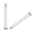 thumbnail image 4 of Uxcell Single Hole Clevis Pins - 4mm x 40mm Flat Head 304 Stainless Steel Link Hinge Pin 10 Pcs, 4 of 5