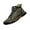 Green, variant on Olveros Boots Calmeyaw Mens Wide Shoes Saw Behind Men's Comfortable Hand Made Leather Boots Waterproof Arch Support Spacious Toe Box Non-Slip Wear-Resistant