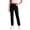 0##Black754, variant on Tiijoy Girl School Uniform Pants Pull On Straight Fit Flat Front Pants, Beige, Size 5-14