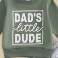 thumbnail image 7 of NOLDARES Baby Toddler Boy Fall Graphic Long Sleeve Pullover Tops & Pant Sets Toddler Winter Outfits Clothes 2-Piece Set(Green,12-18 M), 7 of 7