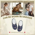 thumbnail image 7 of Lsque Underwater Animals Pattern Womens Comfort Cotton on Scuff With Memory Foam and Anti-skid Sole Slipper-35/36, 7 of 7