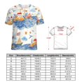 thumbnail image 2 of Lighthouse Coastal Scene T Shirts Basic T-Shirt Short Sleeve Ladies Tee Shirt Summer Graphic Clothing, 2 of 7
