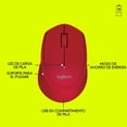 thumbnail image 3 of Mouse Logitech M280 Rojo, 3 of 4