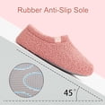 thumbnail image 4 of ATHMILE Slippers for Women House Slippers Bedroom Shoes with Fuzzy Memory Foam Lining Indoor Outdoor, 4 of 7