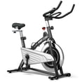 thumbnail image 1 of Gymax 30Lbs Stationary Training Bike Exercising Bicycle W/Monitor Gym, 1 of 10