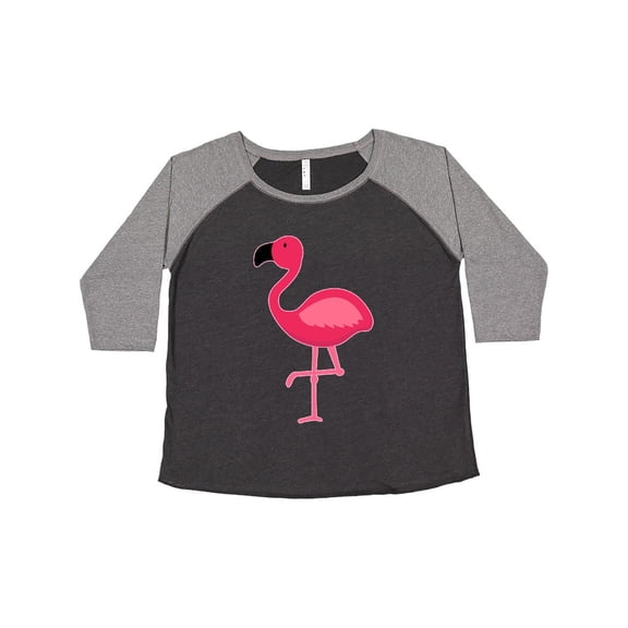 Inktastic Pink Flamingo Women's Plus Size T-Shirt