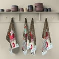 thumbnail image 5 of Coolnut Santa Claus Kitchen Dish Towel Set,Drying Kitchen Towels Tea Towels Gift Set for Drying Cleaning Cooking Baking 1Pcs, 5 of 6