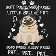 thumbnail image 3 of CafePress - Soft Puggy Warm Puggy T Shirt Men's Deluxe T Shirt - Mens Tri-blend T-Shirt, 3 of 4